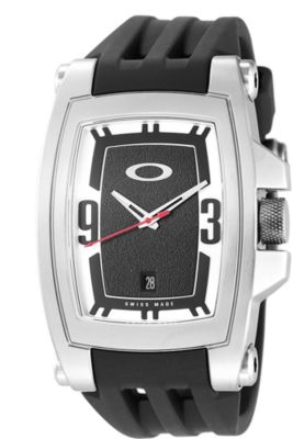 Oakley Warrant White Black Rubber (Men's)