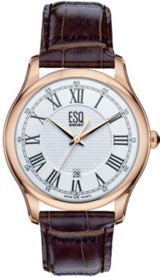 ESQ by Movado Filmore Brown Leather (Men's)