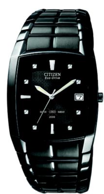 Citizen Eco-Drive Black on Black Diamond (Men's) 
