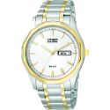 Citizen Eco-Drive White Two-Tone (Men's) 