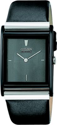 Citizen Eco-Drive Rectangle Black (Men's)