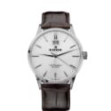 Edox Les Vauberts Big Date SS Silver (Men's)