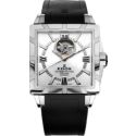 Edox Classe Royale Open Heart SS Silver (Men's)