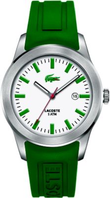 Lacoste Advantage Green Rubber Strap (Men's)