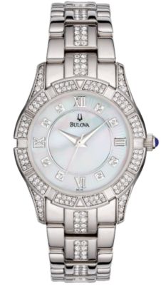 Bulova 96 Swarovski Crystals (Women's) 