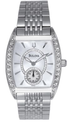 Bulova 22 Diamond MOP SS (Women's)