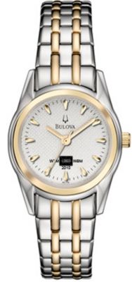 Bulova SS White (Women's)
