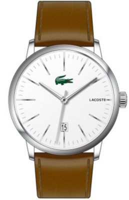 Lacoste Chamonix Round Brown Strap (Men's) 