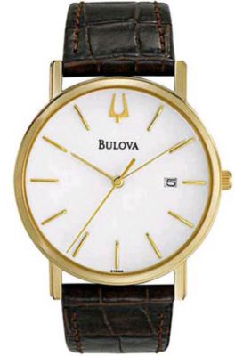 Bulova Brown Leather Strap (Men's)