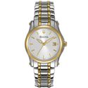 Bulova SS Two-Tone Silver Dial (Women's)