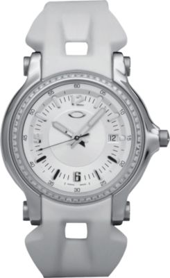 Oakley Holeshot White with Diamonds (Women's)