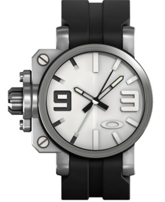 Oakley Gearbox White and Black (Men's) - backorder till June