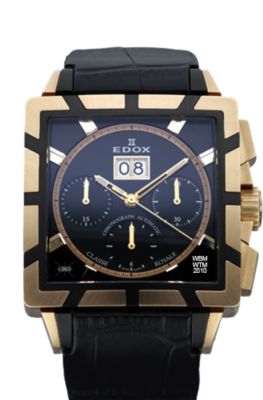 Edox Classe Royale Chronograph Automatic Black (Men's)