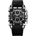 Edox Classe Royale Chronograph Automatic Black and Silver (Men's)