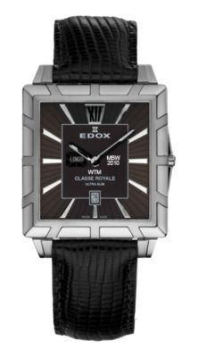 Edox Classe Royale Ultra Slim Brown (Men's)