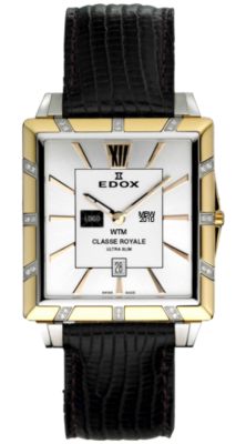 Edox Classe Royale Ultra Slim Diamond (Men's)