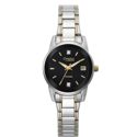 Caravelle Black Dial w/ Diamonds (Women's)