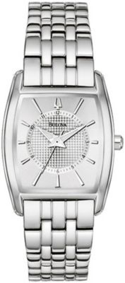 Bulova Tonneau Silver Dial (Women's)