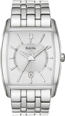 Bulova Tonneau Silver Dial (Men's)