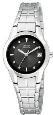 Citizen Eco-Drive Date SS (Women's)