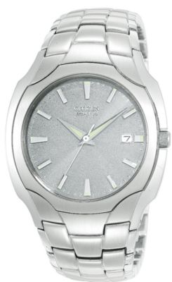 Citizen Eco-Drive SS Bracelet Grey Dial (Men's)