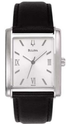 Bulova Silver Rectangle (Men's)