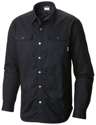 Men's Log Vista Fleece Lined Button Up Shirt Jacket | Columbia.com