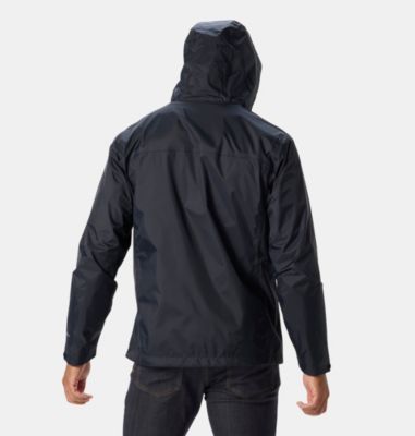 Men's Watertight Waterproof Breathable Hooded Rain Jacket | Columbia