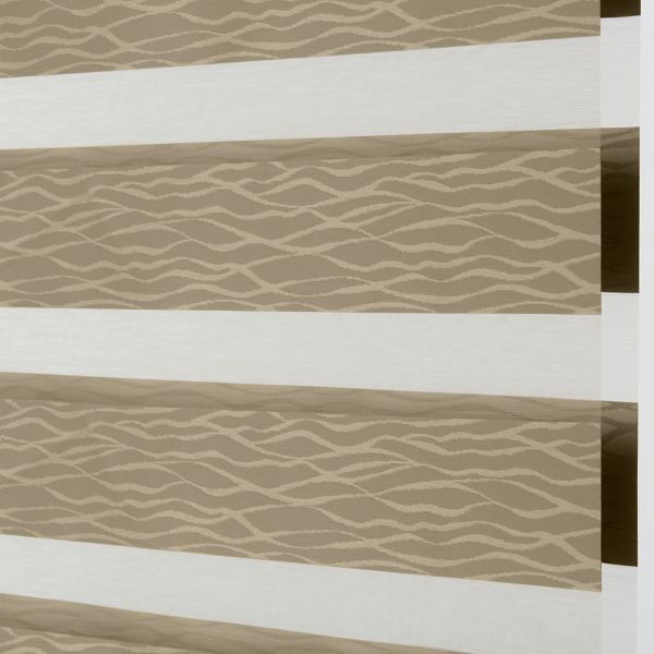 Banded Shades - Taupe