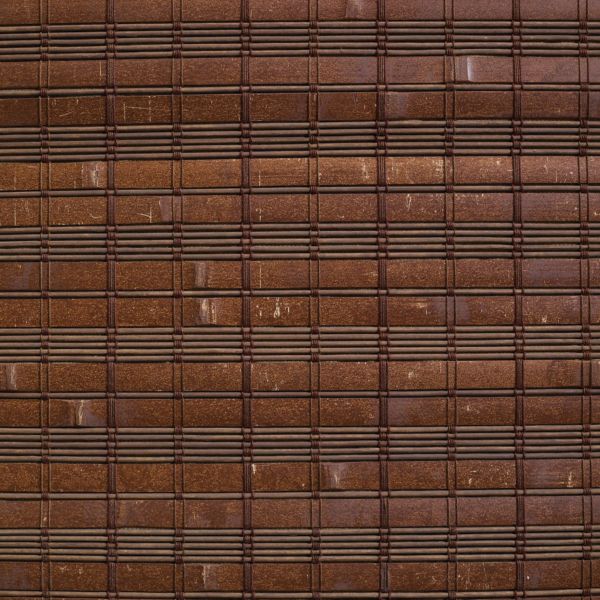 woven wood cinnamon bamboo swatch