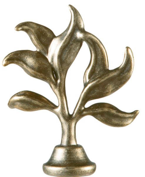 branch - antique brass