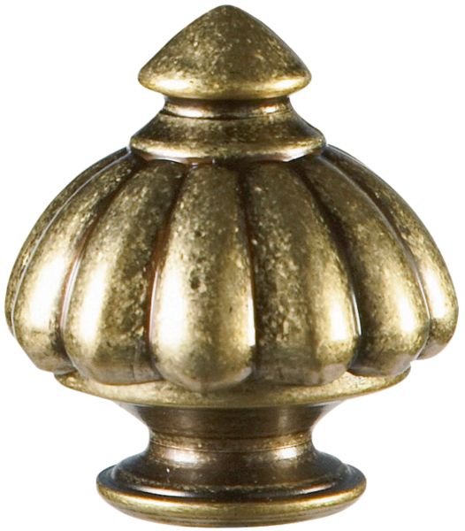 crown - antique brass