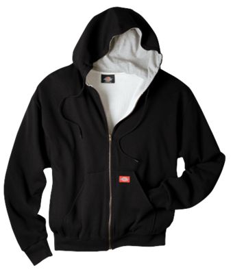 Thermal Lined Hooded Fleece Jacket (white color)