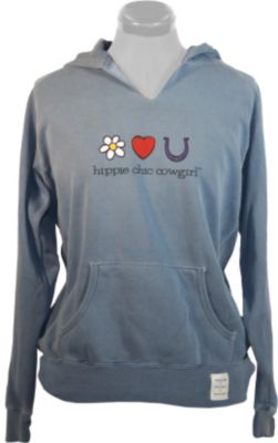 Planet Cowgirl Ladies Hippie Chic Cowgirl Hoodie