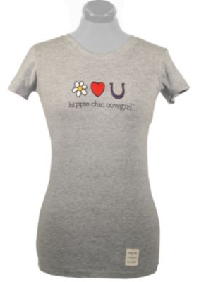 Planet Cowgirl Jr Hippie Chic Cowgirl Fitted Tee