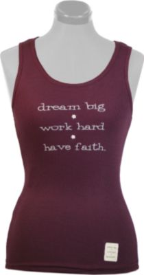 Planet Cowgirl Jr Dream Big Ribbed Tank Top