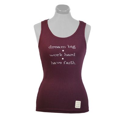 Planet Cowgirl Jr Fit Dream Big Ribbed Tank Top