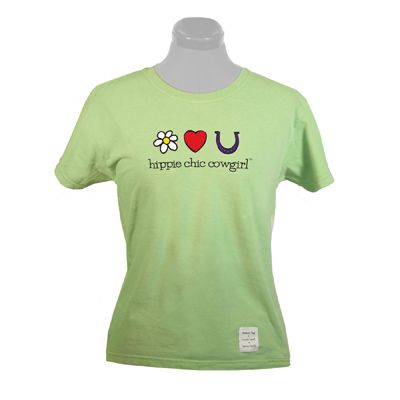 Planet Cowgirl Ladies Hippie Chic Tee Shirt