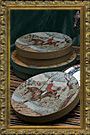 Artfully Equestrian Round Dish Collector Box