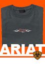 Ariat Mens Flame Logo Cotton Tee