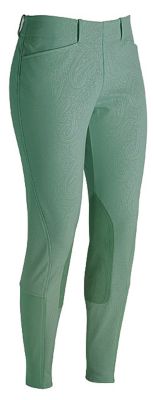 Ariat Ladies Pro Circuit Low Rise Embossed Riding Breeches					
				