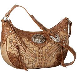 Ariat Ladies April Tooled Hobo Purse
