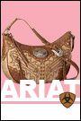 Ariat Ladies April Tooled Hobo Purse