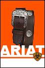 Ariat Mens San Antonio Belt with Cross Conchos