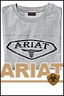 Ariat Men's Longhorn Logo Tee