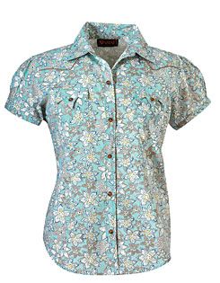 Ariat Womens Short Sleeve Shane Shirt