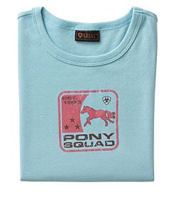 Ariat Girls Pony Squad Tee