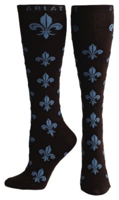 Ariat Ladies Fleur Knee High Socks Best Price