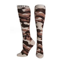 Ariat Ladies Brown Camo Knee High Socks Best Price