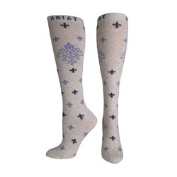 Ariat Ladies Oatmeal Filigree Knee Socks Best Price